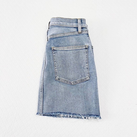 Wilfred Free Denim Blue Jean Mini Skirt SZ4 - Picture 4 of 8